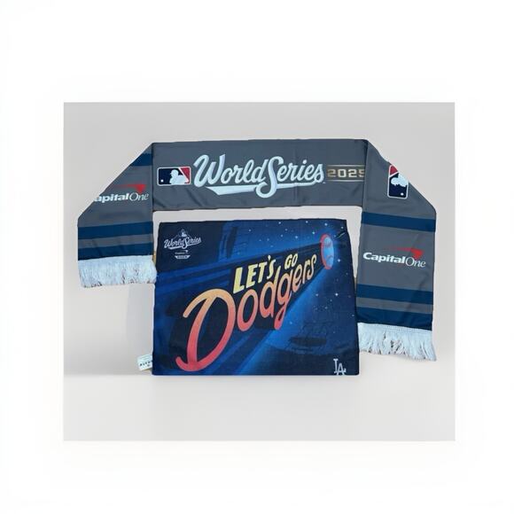 Los Angeles Dodgers Other - 2025 LA Dodgers World Series Game 3 Blue Jays Rally Towel & Scarf SGA 10/27/25